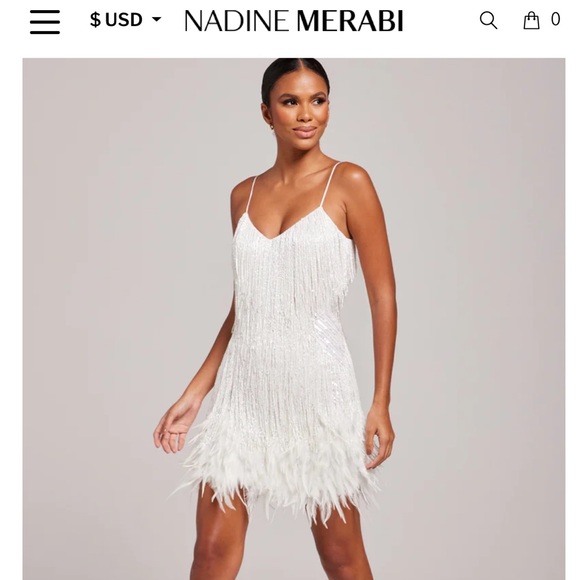 NADINE MERABI Dresses & Skirts - Nadine Merabi Lottie Dress SIZE XS